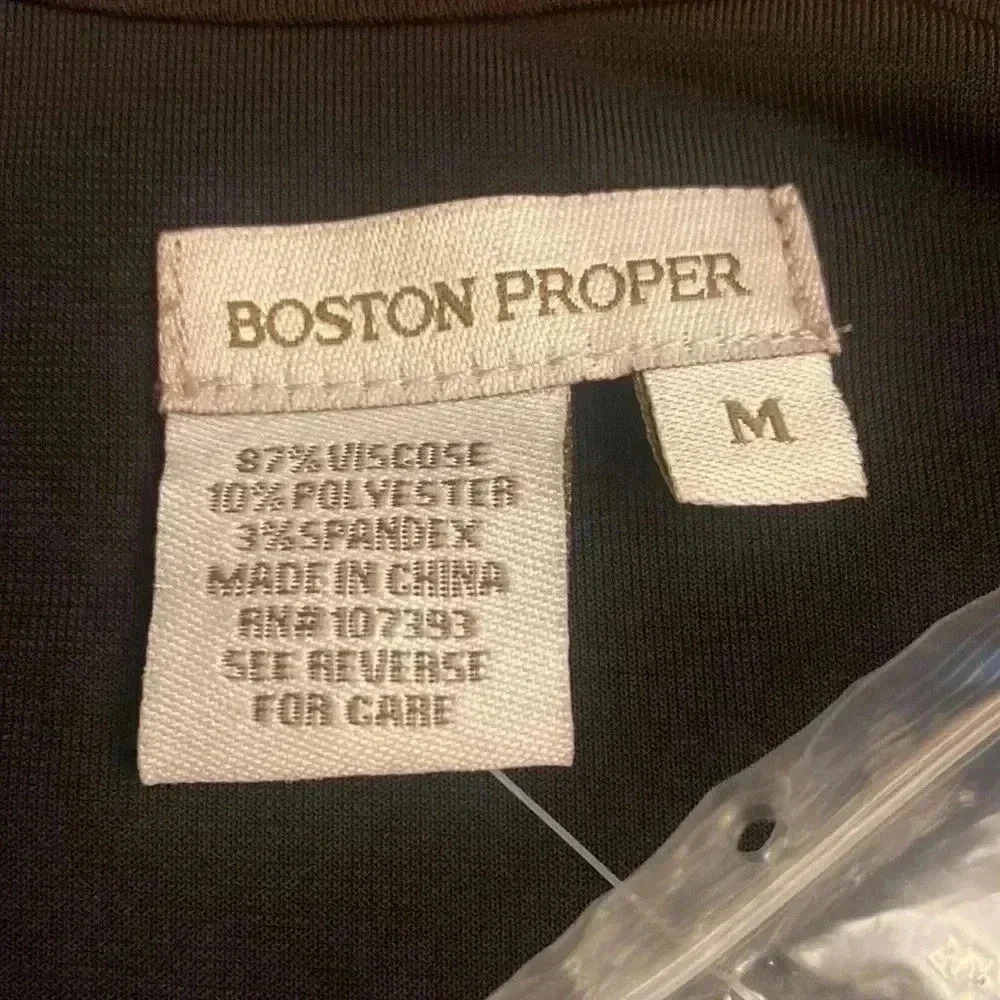 Boston Proper metallic chain dress sized M.  New without tags. - Picture 8 of 8